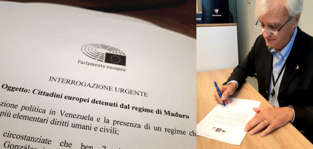 Rinaldi interroga l'europa sui prigionieri di Maduro