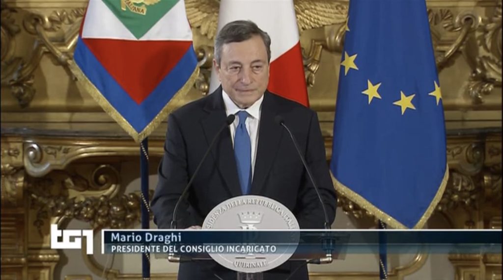 draghi verso un partito?