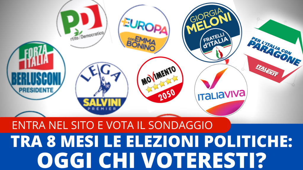 tra 8 mesi le elezioni poltiche: chi voteresti?