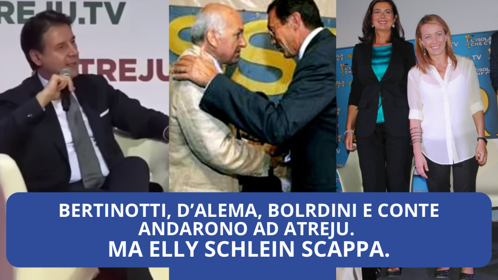 Atreus: Ely schlein scappa dal confronto